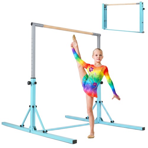 Foldable gymnastics bar - foldable, for