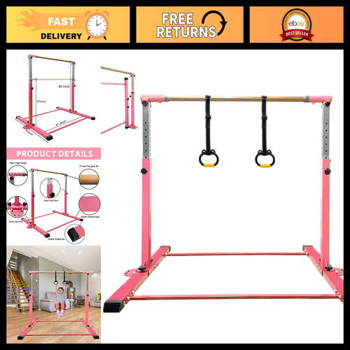 Adjustable gymnastics bar for - bar,