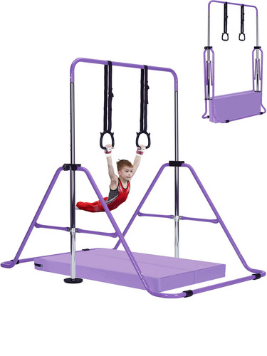 Adjustable kids gymnastics bar - kids,
