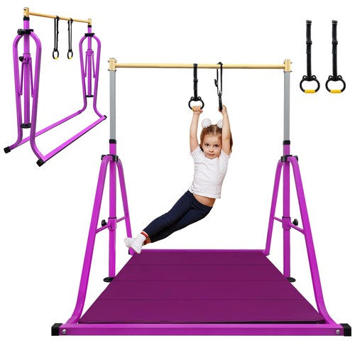 Foldable gymnastics bar - gymnastics, with