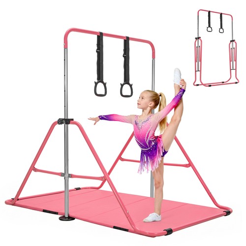 Foldable kids gymnastics - gymnastics, bar