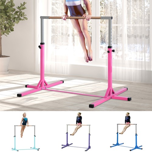 Adjustable kids gymnastics bar - adjustable,