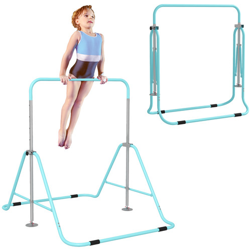 Homcom kids gymnastic bar - kids, with