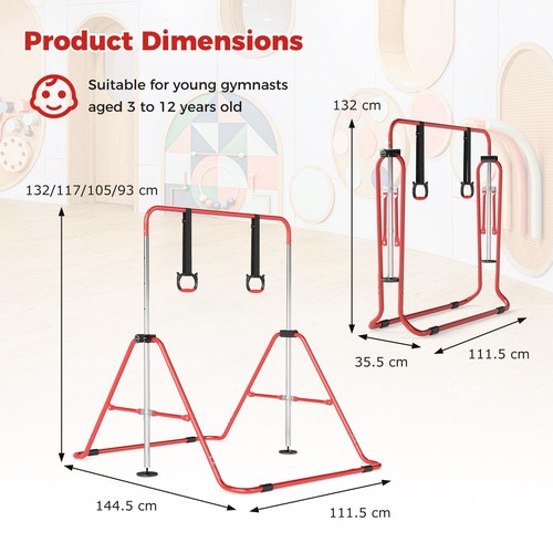 Level adjustable kids - 4-level,